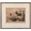 Image 2 : Carl Rungius, etching