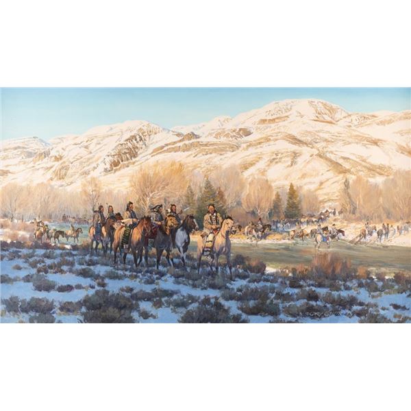 Gary Carter, oil on board