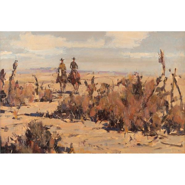 Burt Procter, oil on canvas