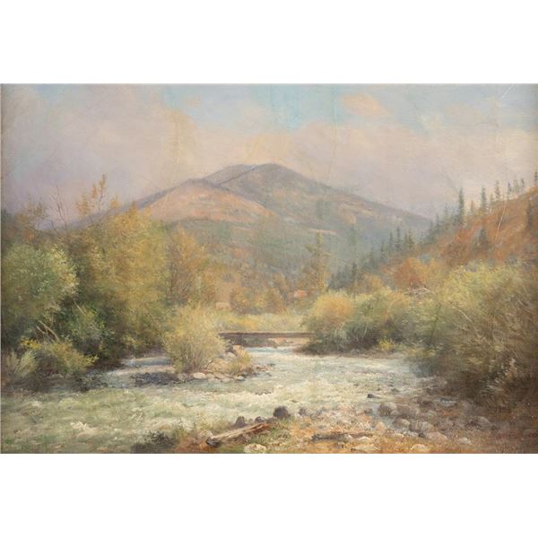 Ralph DeCamp, oil on canvas