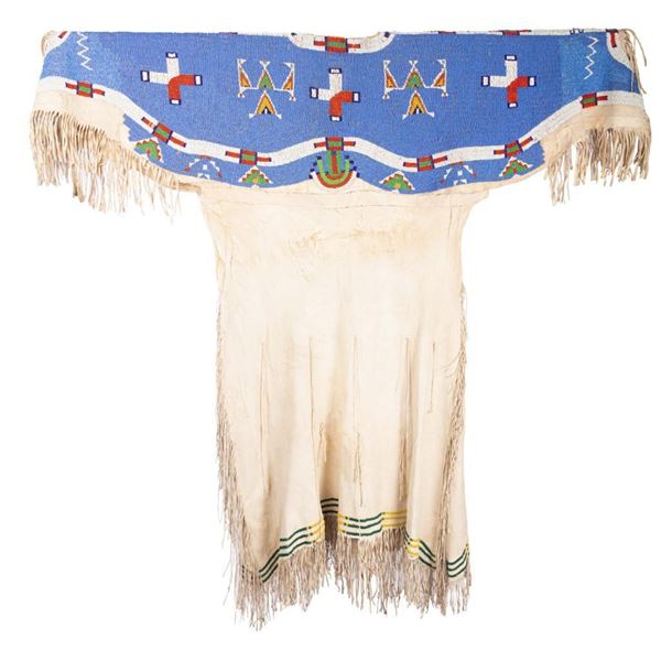 Sioux Woman's Beaded Dress