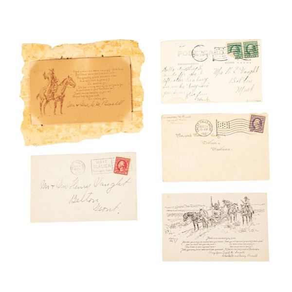 Group of C.M. Russell Documents