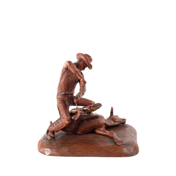 Frank Polk, woodcarving