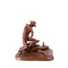 Image 1 : Frank Polk, woodcarving