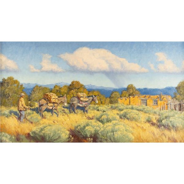 Charles Fritz, oil on canvas