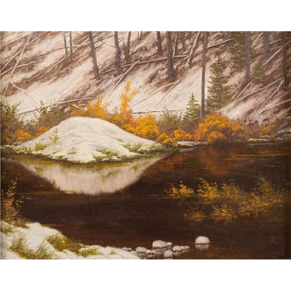 Charles Fritz, oil on canvas