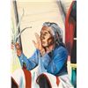 Image 1 : Clarence Basil Cuts the Rope, oil on canvas