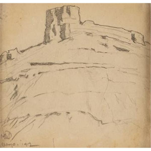Maynard Dixon, sketch