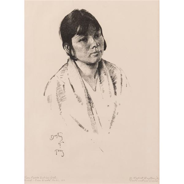 Herbert Dunton, etching
