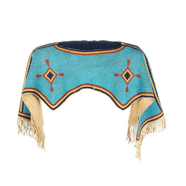 Lakota Woman's Beaded Dress Yoke