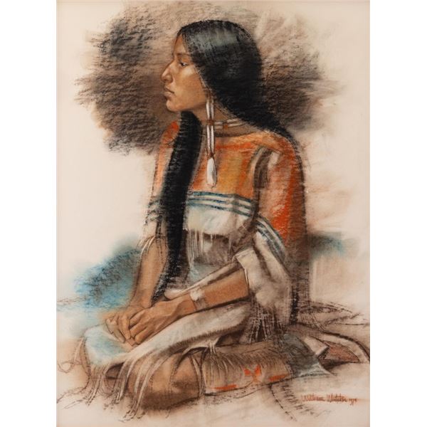 William Whitaker, Jr., pastel