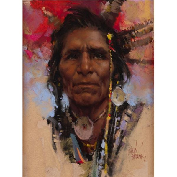 Harley Brown, pastel