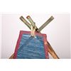 Image 2 : Pair of Blackfoot Painted Backrests with Original Poles