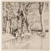 Image 1 : E. Martin Hennings, lithograph