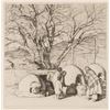 Image 1 : E. Martin Hennings, lithograph
