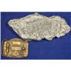 Image 2 : Gold Ore Slab, Cannon Mine, Wenatchee, Washington, and Buckle [132523]