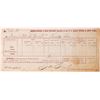 Image 1 : Assay Receipt for Montana Amalgam, 1871 [146261]