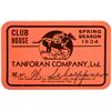 Image 1 : Tanforan Co. Horse Club, 1934 Pass [141156]