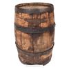 Image 1 : Small Leadville Wood Barrel [158128]
