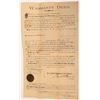 Image 1 : Land Warranty Deed; 1887 [146942]