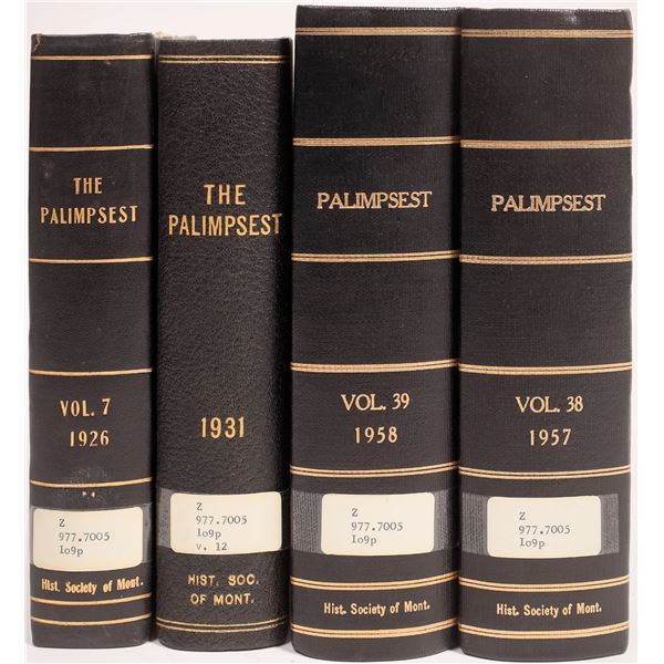 Palimpsest, 4 Vols. [150250]