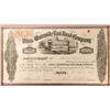 Image 2 : Utica & Waterville Railroad Stock with John Butterfield Autograph [152565]