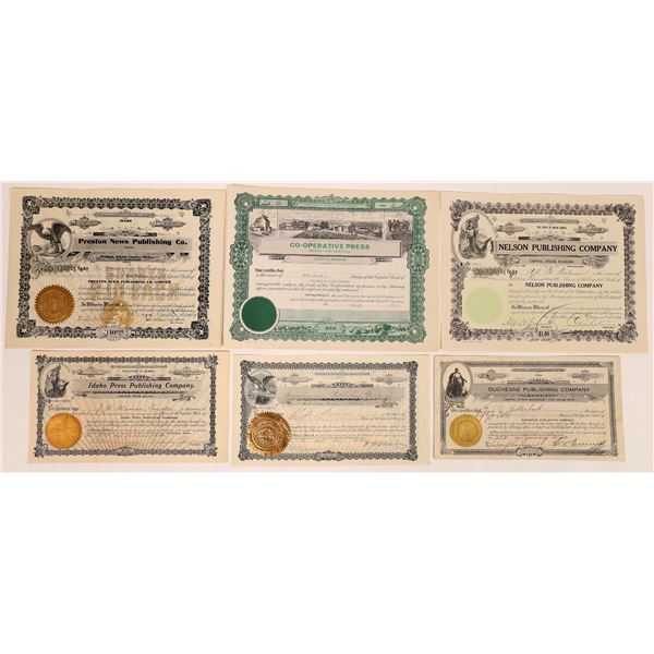Idaho, Montana, Utah, & South Dakota Printing & Publishing Stocks [126261]
