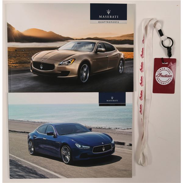 Maserati Ghibli and Quattroporte Catalogs [101733]