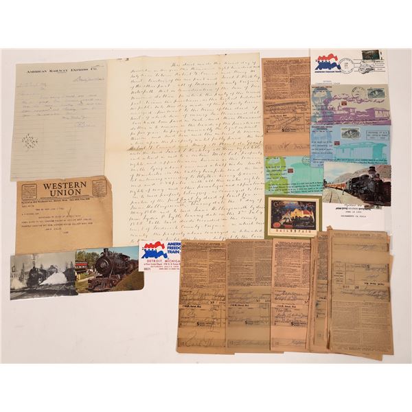 Railroad Ephemera Collection [138530]