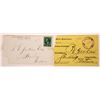 Image 1 : Postal Cover Meadow Creek, MT Cancels (2) [146962]