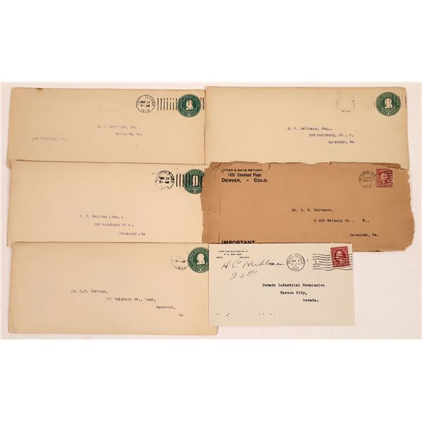 H.F. Heitmann Postal Covers [128322]