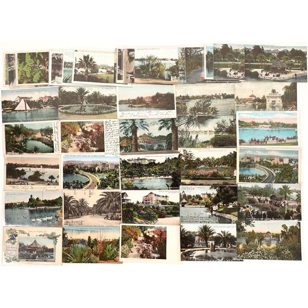 Westlake Park of Los Angeles Postcards [129956]