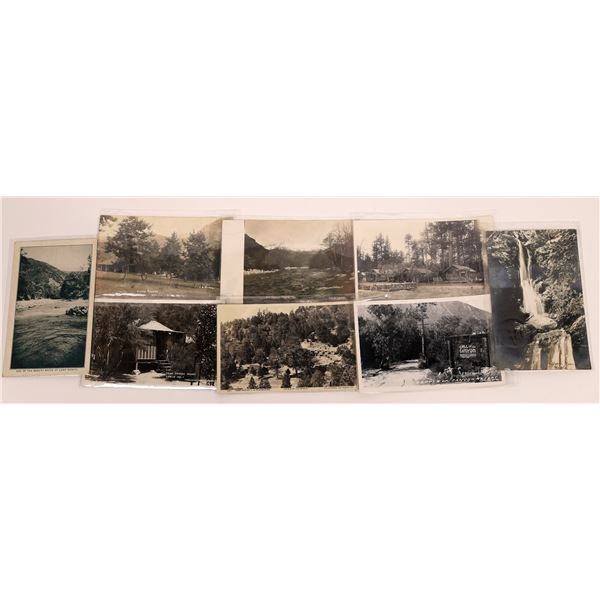 San Gabriel Mountains and Canyons Real Photo Cards (8) [110759]