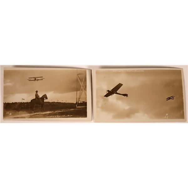 Early Aviation Real Photo Post Cards [127938]