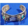 Image 1 : Turquoise/Coral Watch Bracelet [140335]
