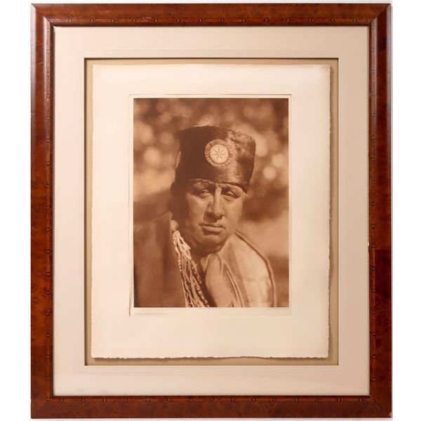 Framed Photo Plate of John-Abbott Osage by Curtis [152134]