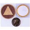 Image 1 : Bronze Medals: Goethe's Visit to Possneck (3) [143336]