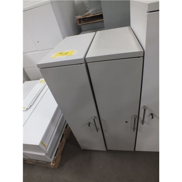 2 Metal Storage Cabinets