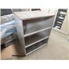 Image 1 : Double Sided Wooden Storage Shelf