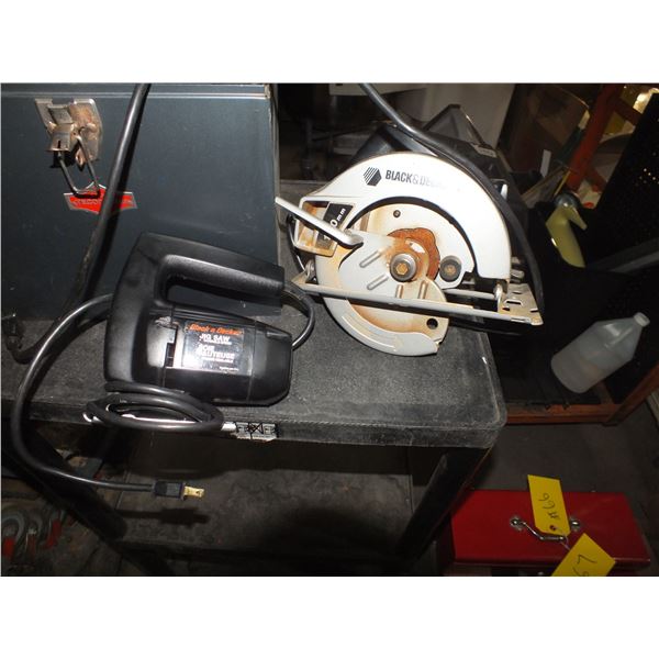 Black & Decker Jig Saw & Circular Saw