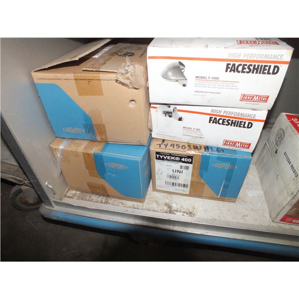 Disposable Coveralls & Face Shields