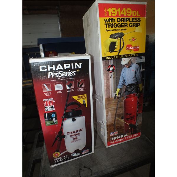 2 Chapin Sprayers