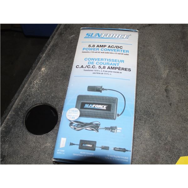 Sunforce AC/DC Power Converter