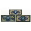 Image 1 : Republic of the United States of Brazil, 1931-ND (1955-59), Trio of Issued Banknotes