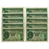 Image 1 : Government of Hong Kong, 1958, Group of Issued Banknotes