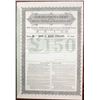 Image 1 : Consolidated Debt of the United States of Venezuela, 1881 Specimen Sterling Coupon Bond.