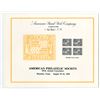 Image 3 : ABNC, Hawaii, 1993 Reprint Proof Stamp Souvenir Card Collection of 5 Sets of 6 Different Proofs.