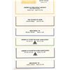 Image 1 : ABNC, Hawaii, 1993 Reprint Proof Stamp Souvenir Card Collection of 5 Sets of 6 Different Proofs.