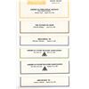 Image 1 : ABNC, Hawaii, 1993 Reprint Proof Stamp Souvenir Card Collection of 10 Sets of 6 Different Proofs.