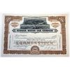 Image 1 : Hudson Motor Car Co., ca,1920-1930 Proof Stock Certificate